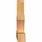 Ekena Millwork Richland Rough Sawn Timber Gable Bracket, Western Red Cedar, 60"W x 22"H x 4"D x 4"F, 9/12 Pitch GBW060X22X0404RIC00RWR - alternate 5